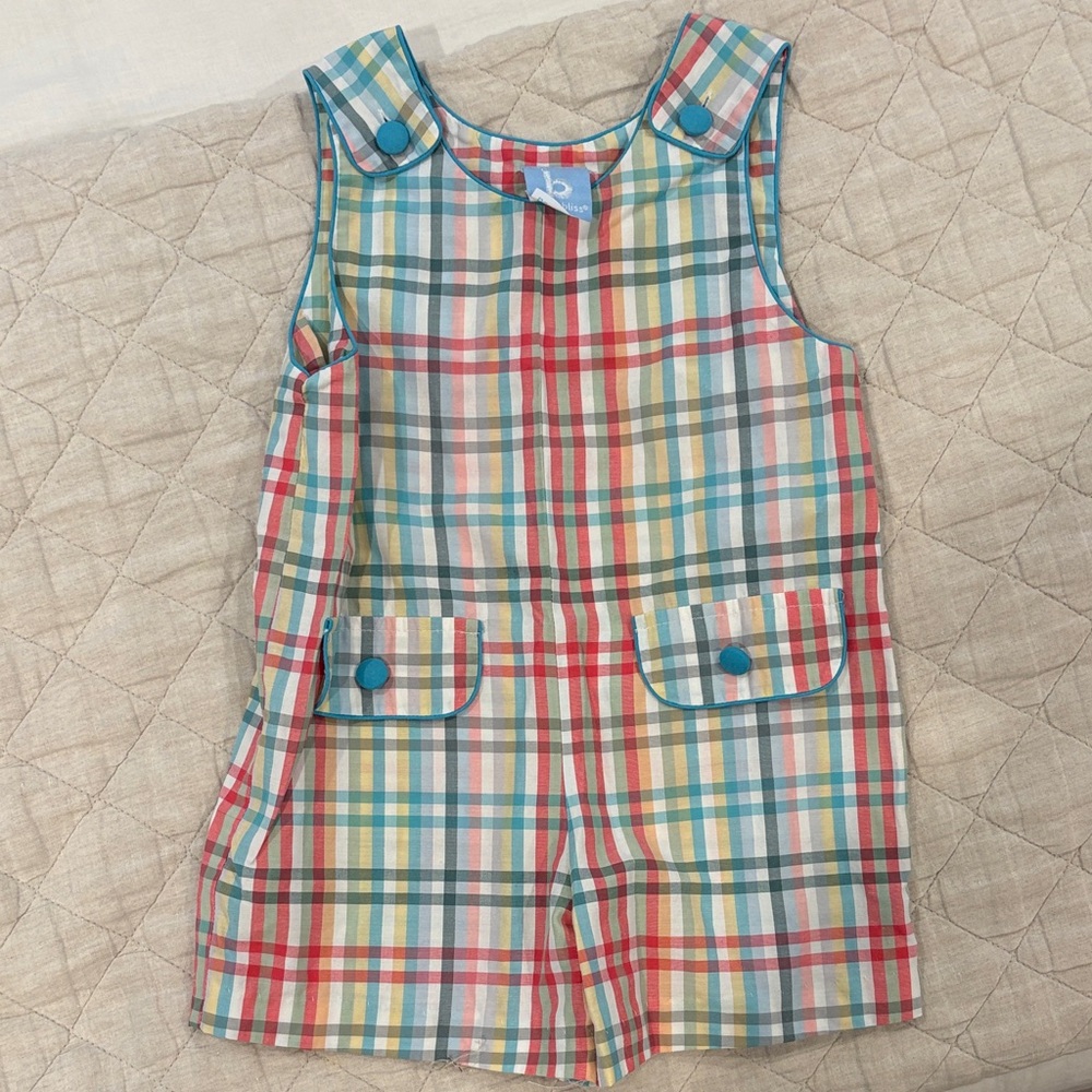 Colorful Plaid Bella Bliss Jon Jon